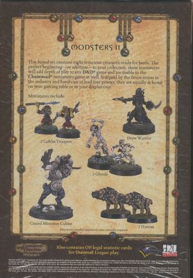 D&D Monsters II Boxed Set (back)
